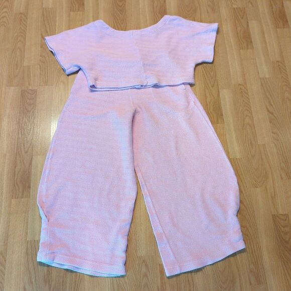 Free People Changing Tides Set Womens Medium Pink Beach Summer Coastal - Picture 2 of 9